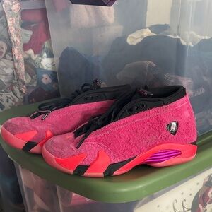 Jordan Kids Sneakers in Pink and Black